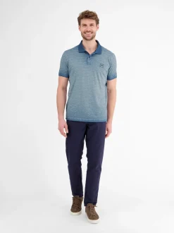 LERROS Herren Poloshirt in blau