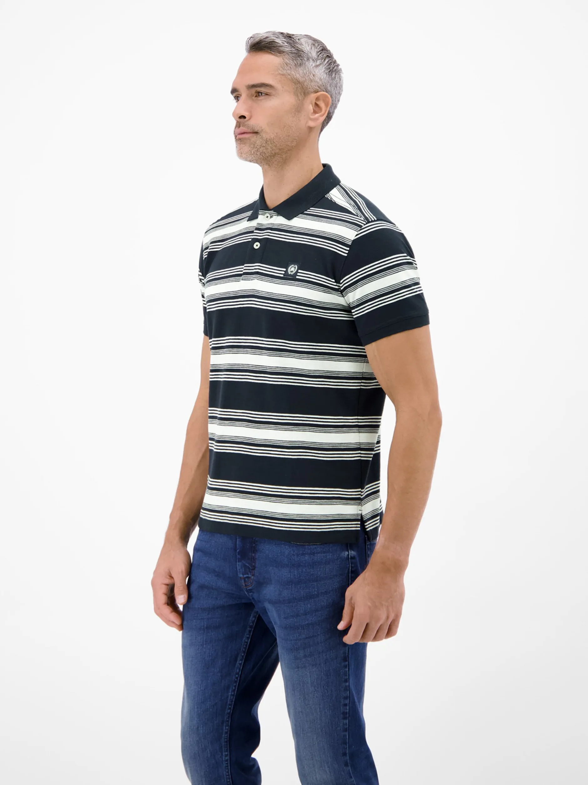LERROS Herren Poloshirt in blau