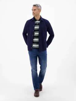 LERROS Herren Poloshirt in blau