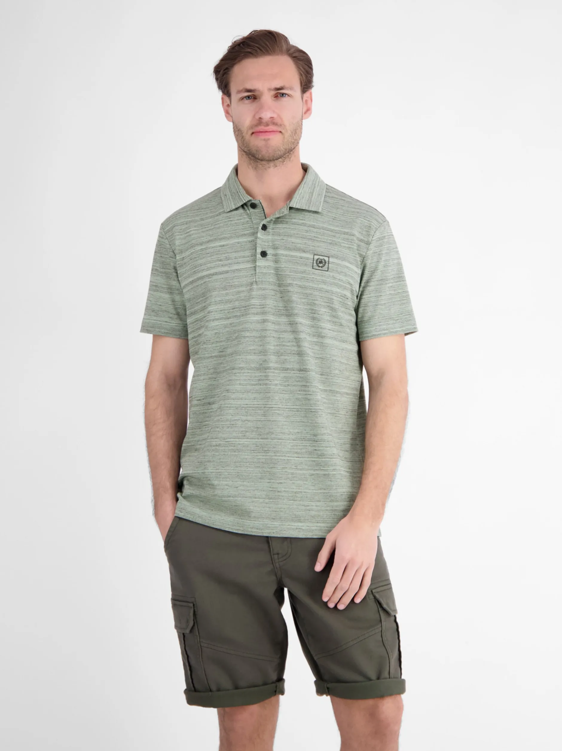 LERROS Herren Poloshirt in grün