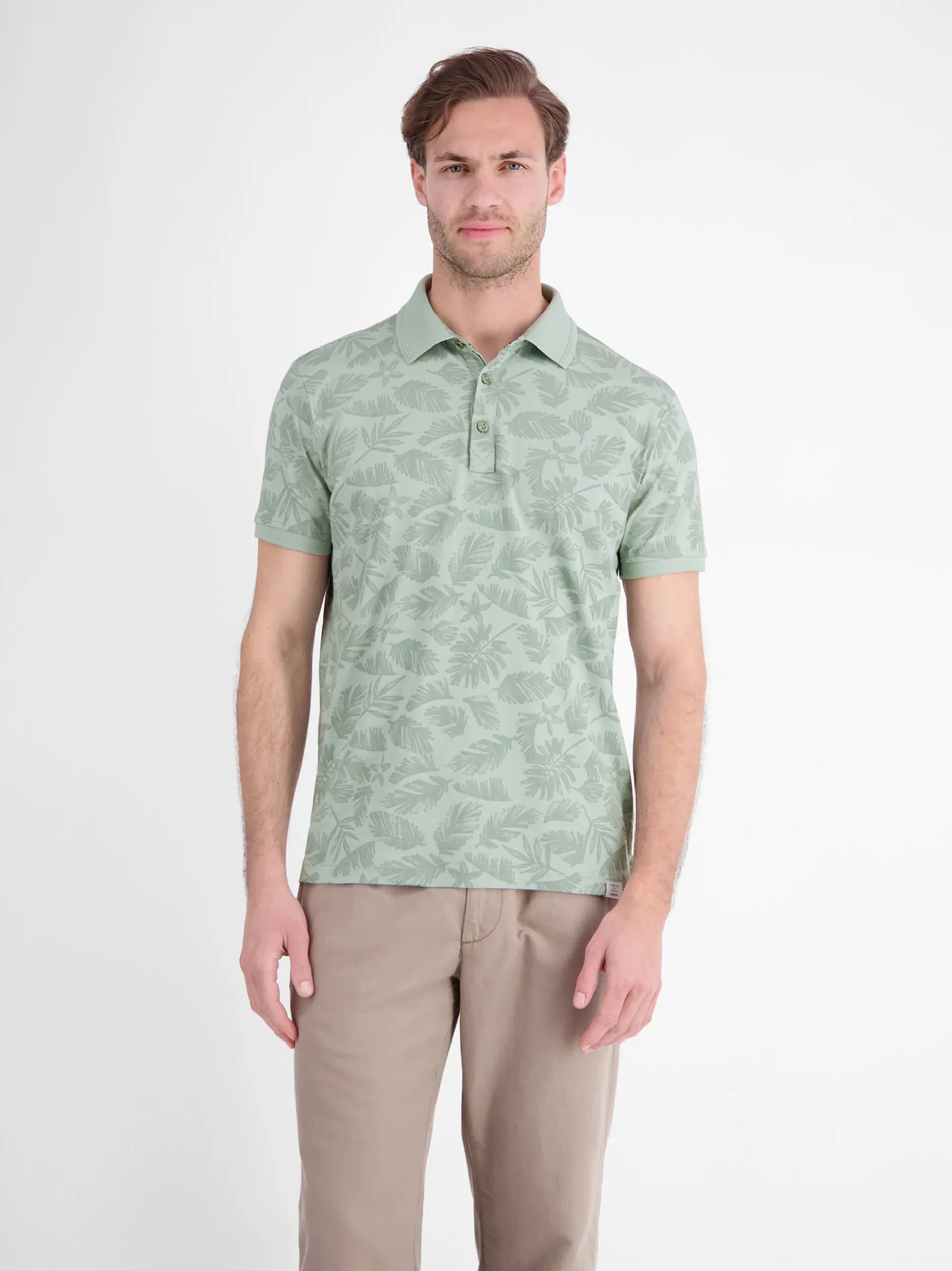 LERROS Herren Poloshirt in grün