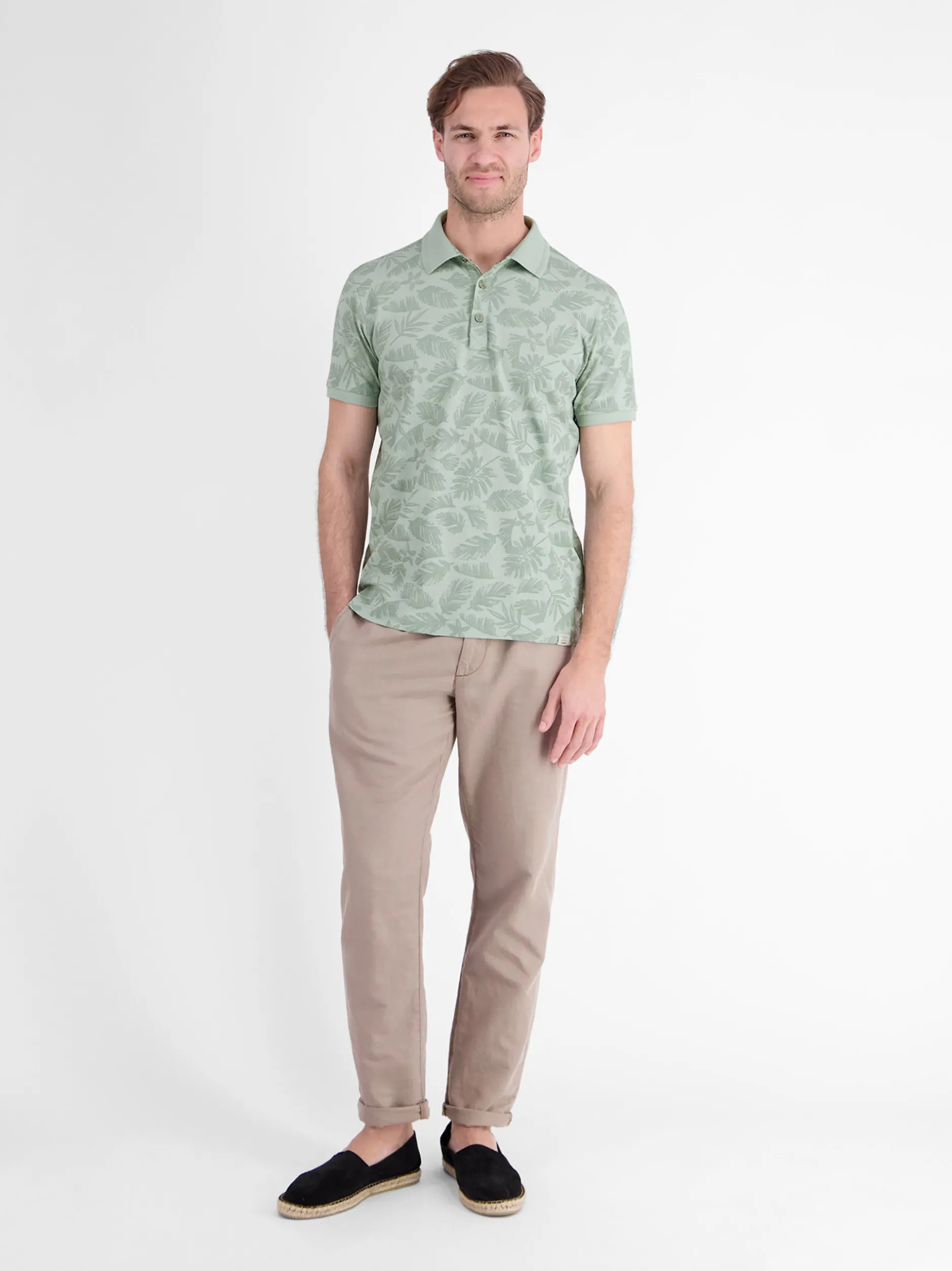 LERROS Herren Poloshirt in grün