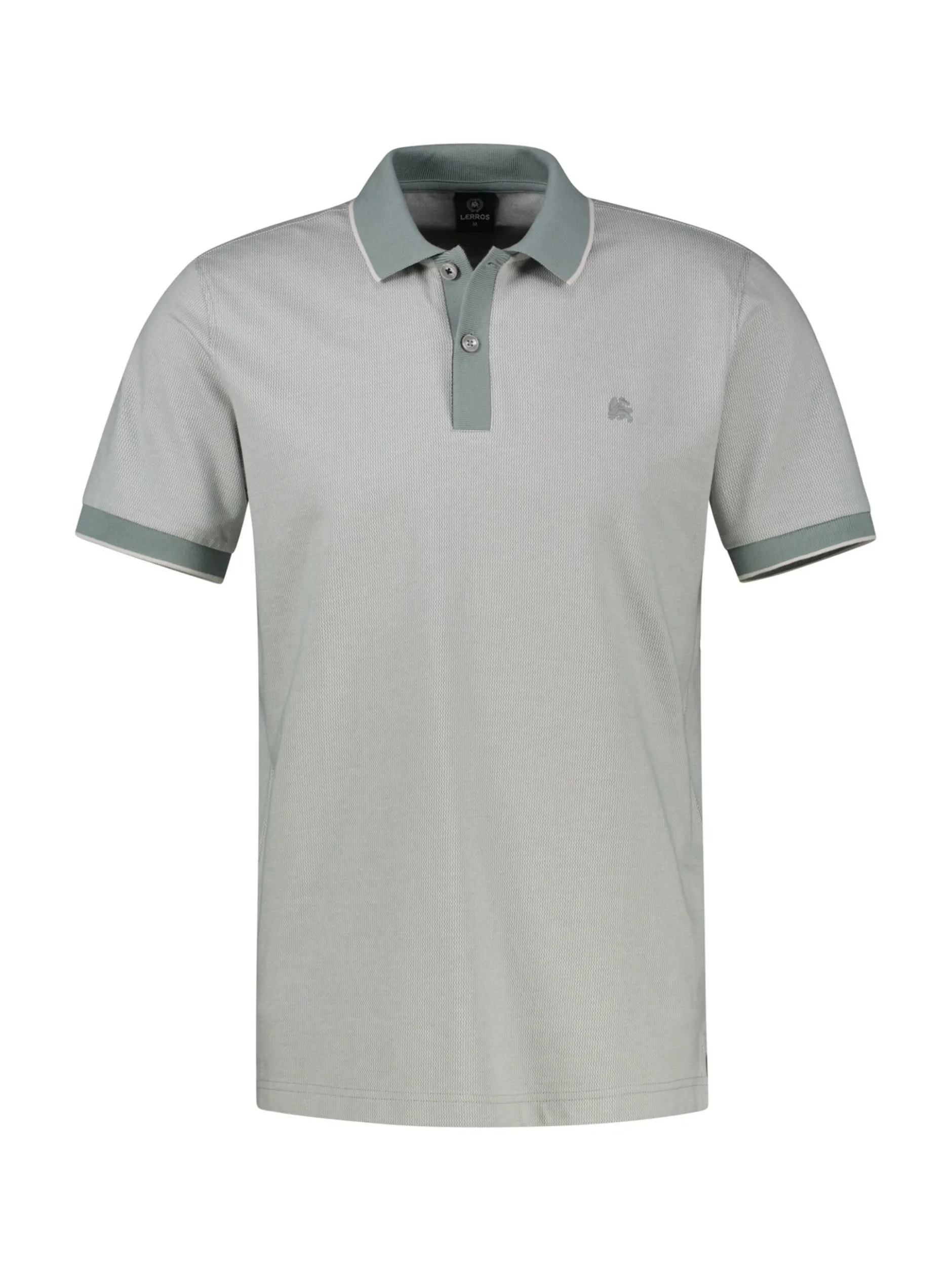 LERROS Herren Poloshirt in hellgrau