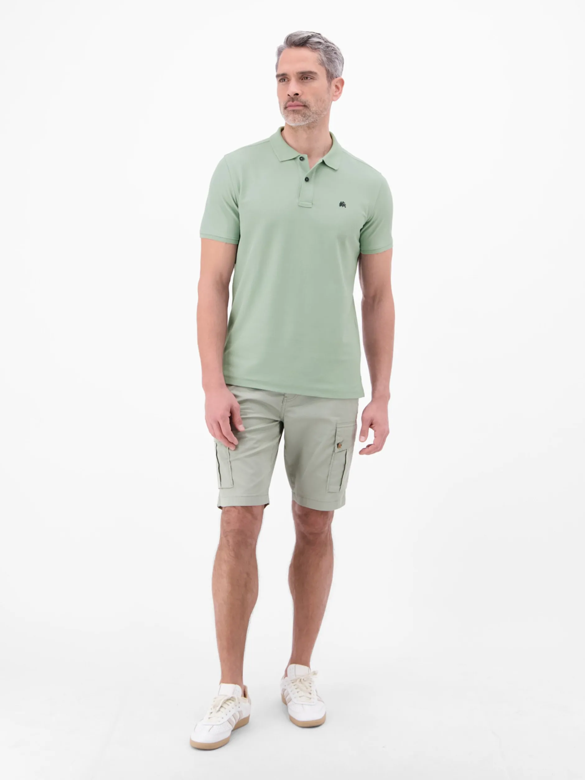 LERROS Herren Poloshirt in lind