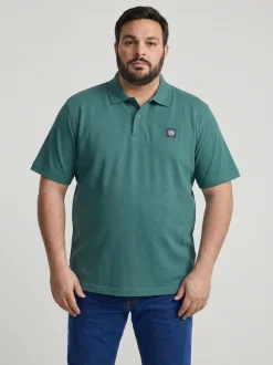 LERROS Herren Poloshirt in petrol