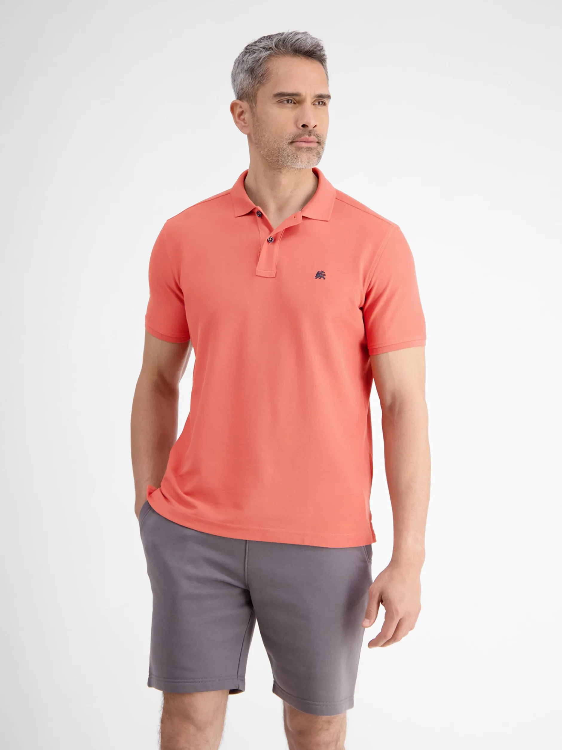 LERROS Herren Poloshirt in rot