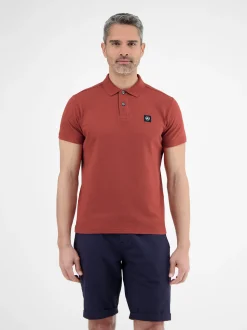 LERROS Herren Poloshirt in rot