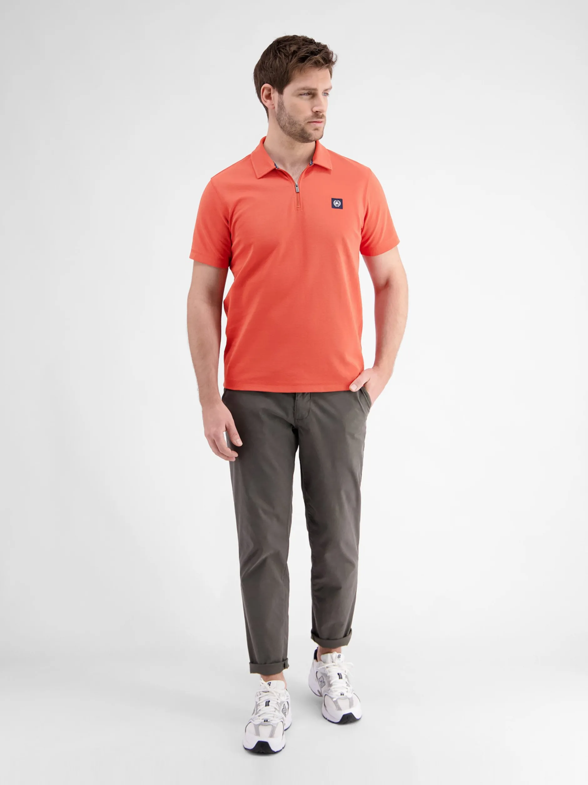 LERROS Herren Poloshirt in rot