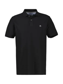 LERROS Herren Poloshirt in schwarz