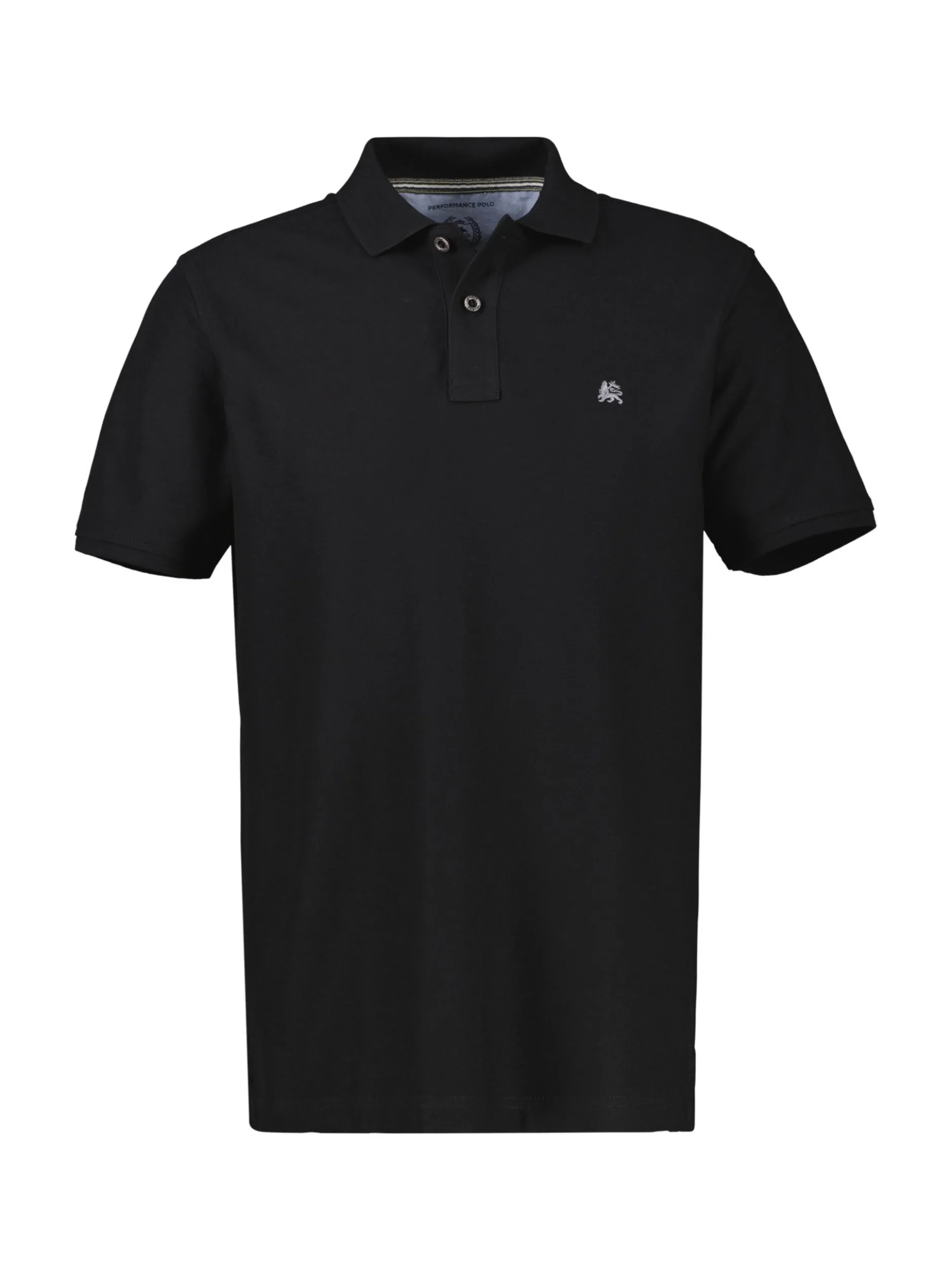 LERROS Herren Poloshirt in schwarz