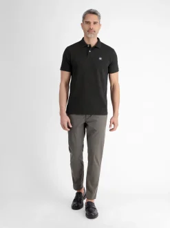 LERROS Herren Poloshirt in schwarz
