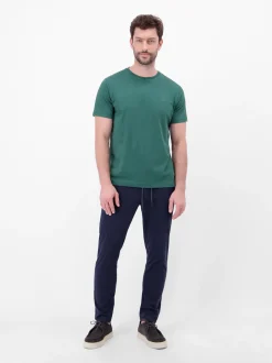 LERROS Herren Rundhalsshirt in grün