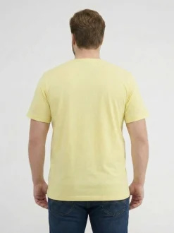 LERROS Herren Rundhalsshirt in gelb