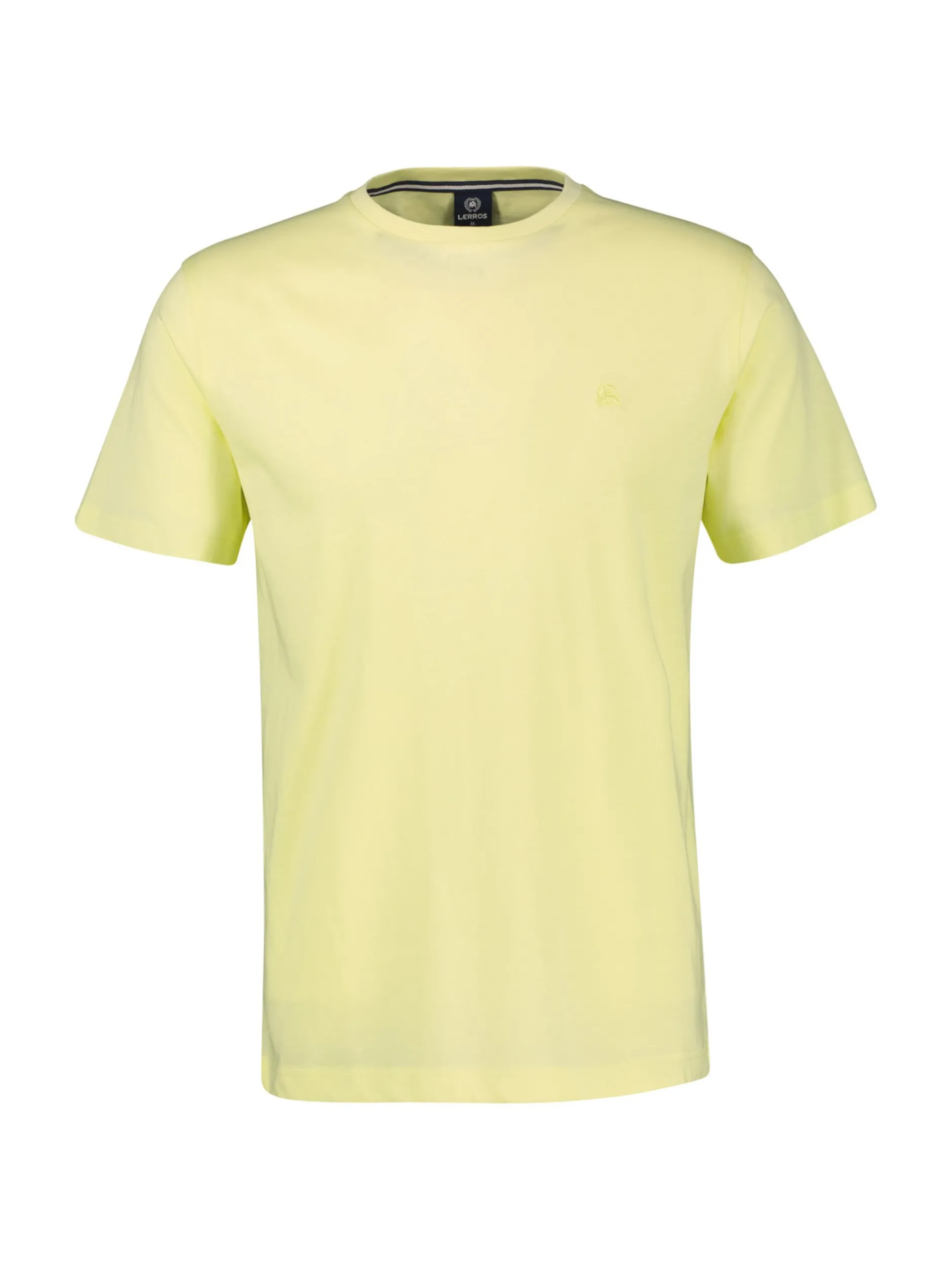 LERROS Herren Rundhalsshirt in gelb