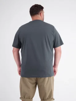 LERROS Herren Rundhalsshirt in grau
