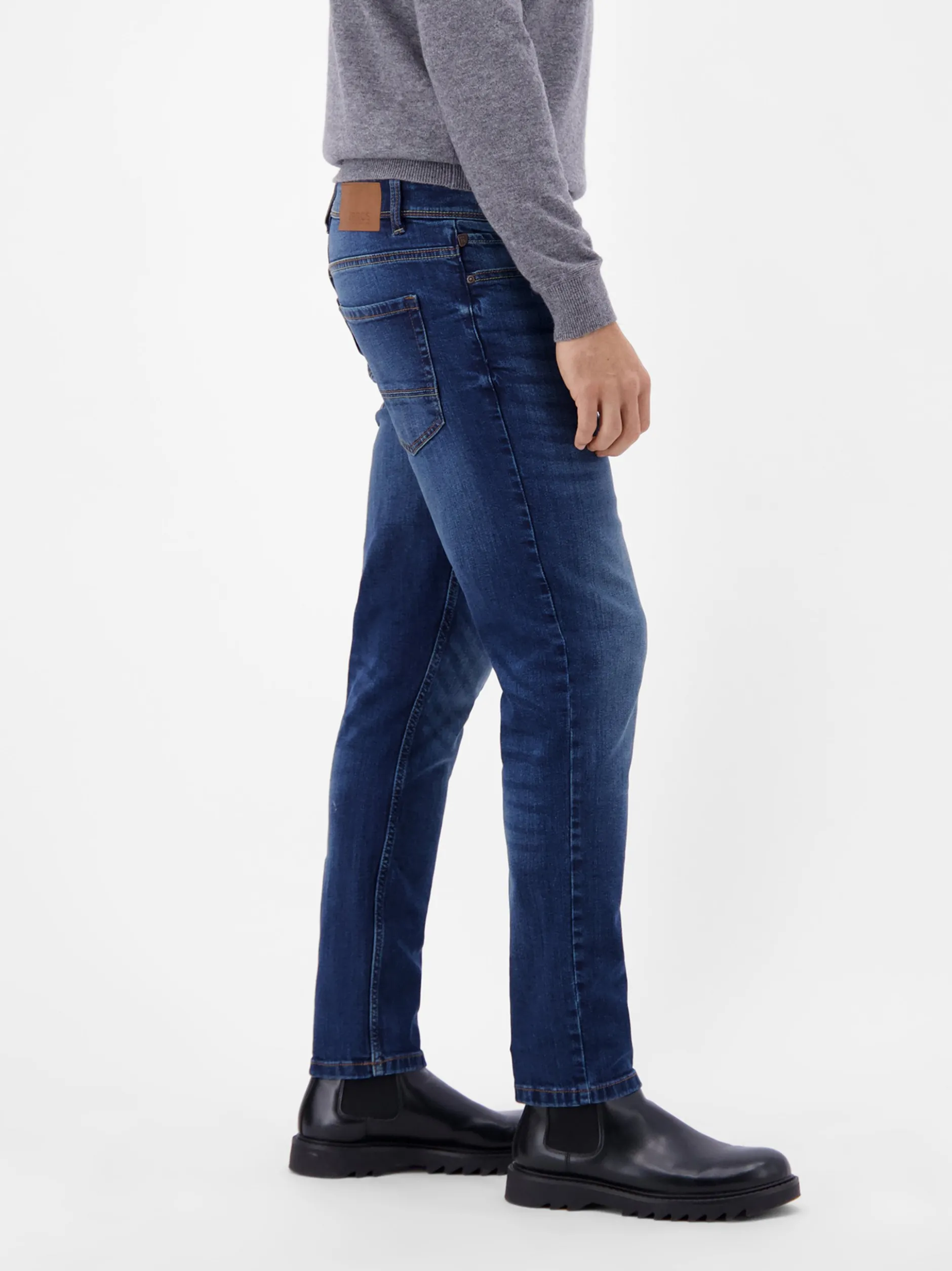 LERROS Herren Slim-fit-Jeans in blau