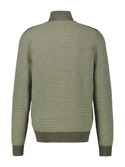 LERROS Herren Strickjacke in oliv