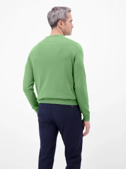 LERROS Herren Strickpullover in grün