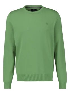 LERROS Herren Strickpullover in grün