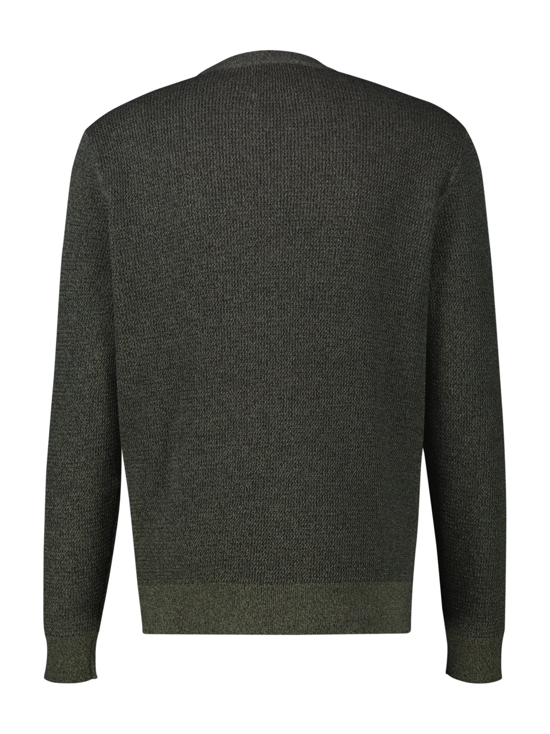 LERROS Herren Strickpullover in oliv