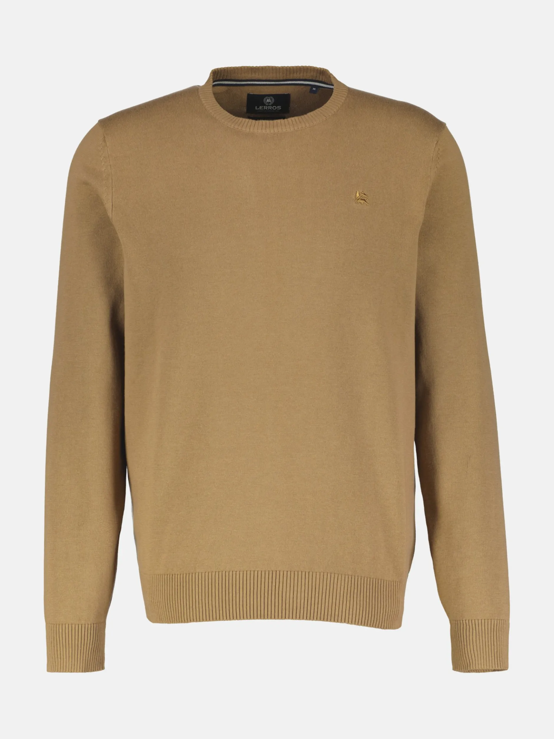 LERROS Herren Strickpullover in beige
