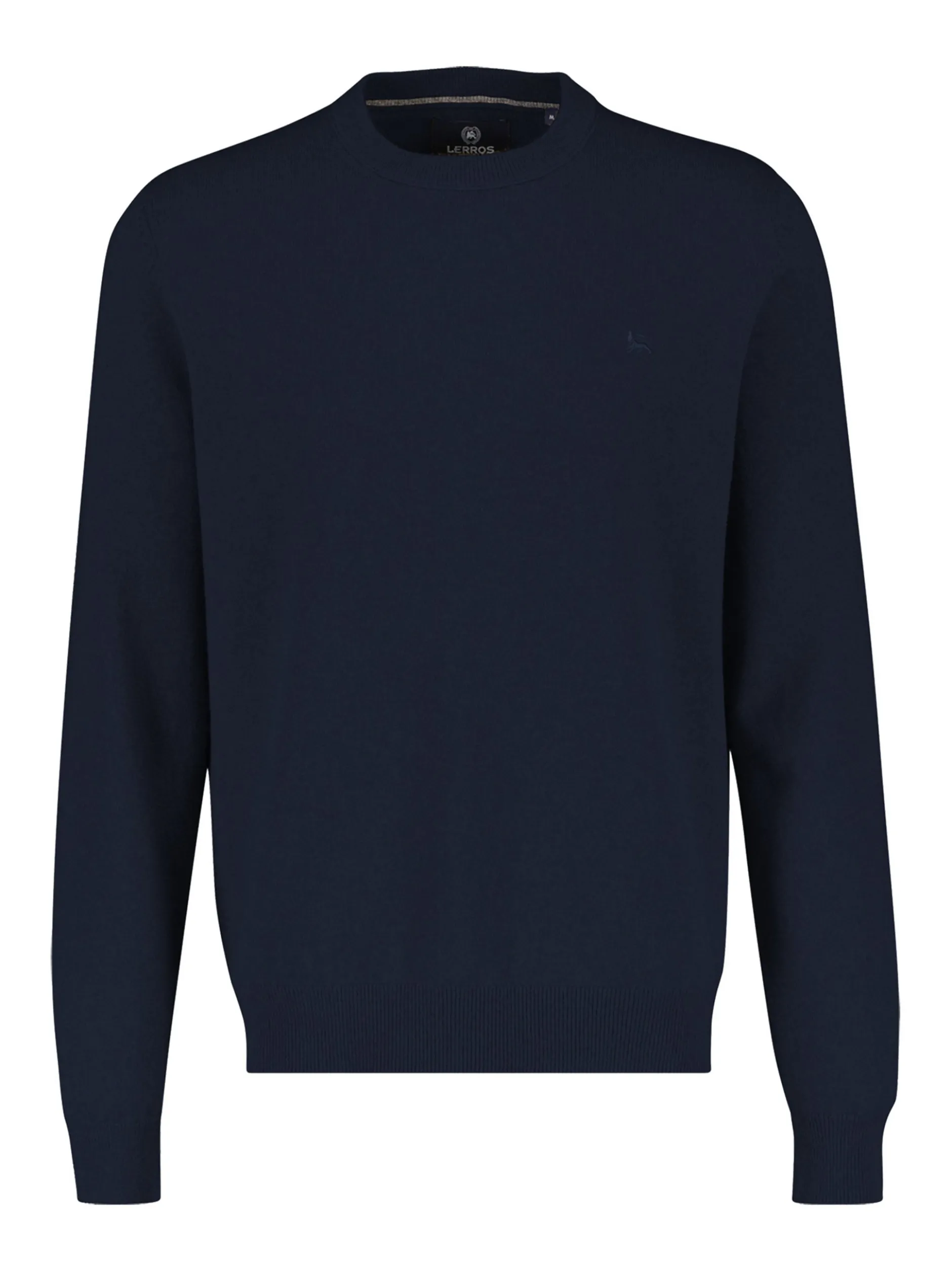 LERROS Herren Strickpullover in blau