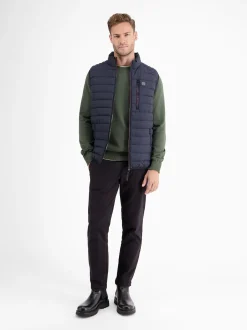 LERROS Herren Strickpullover in oliv