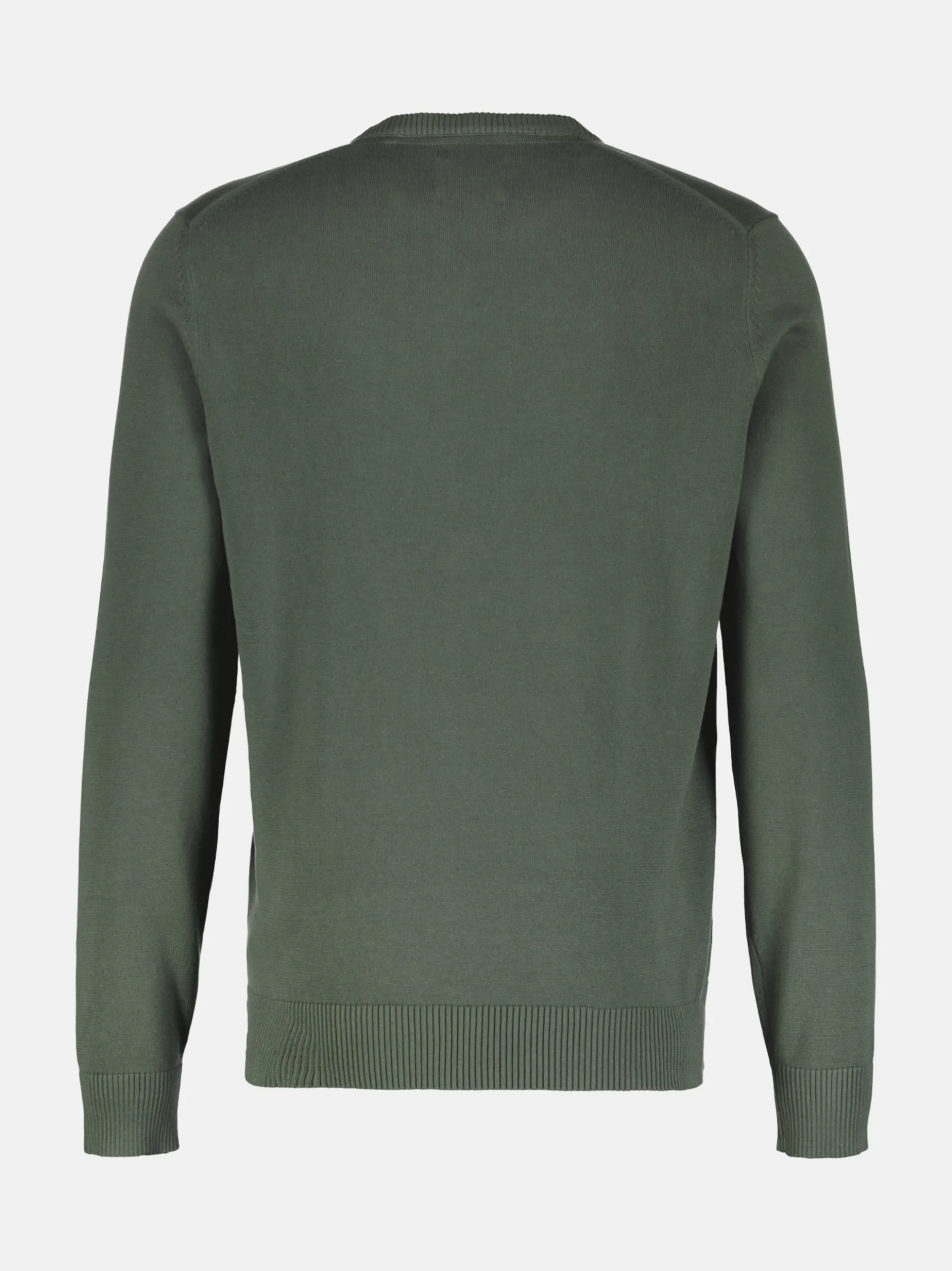 LERROS Herren Strickpullover in oliv
