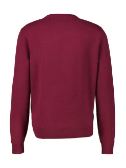LERROS Herren Strickpullover in rot