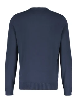 LERROS Herren Strickpullover in blau