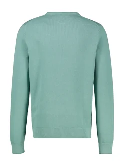 LERROS Herren Strickpullover in blau