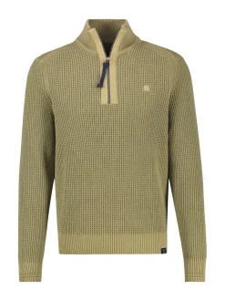LERROS Herren Strickpullover in grün