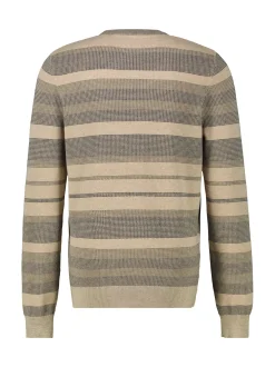 LERROS Herren Strickpullover in beige