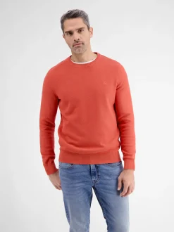 LERROS Herren Strickpullover in rot