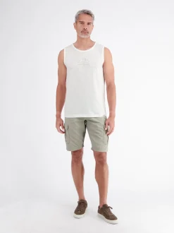 LERROS Herren Tanktop in weiß