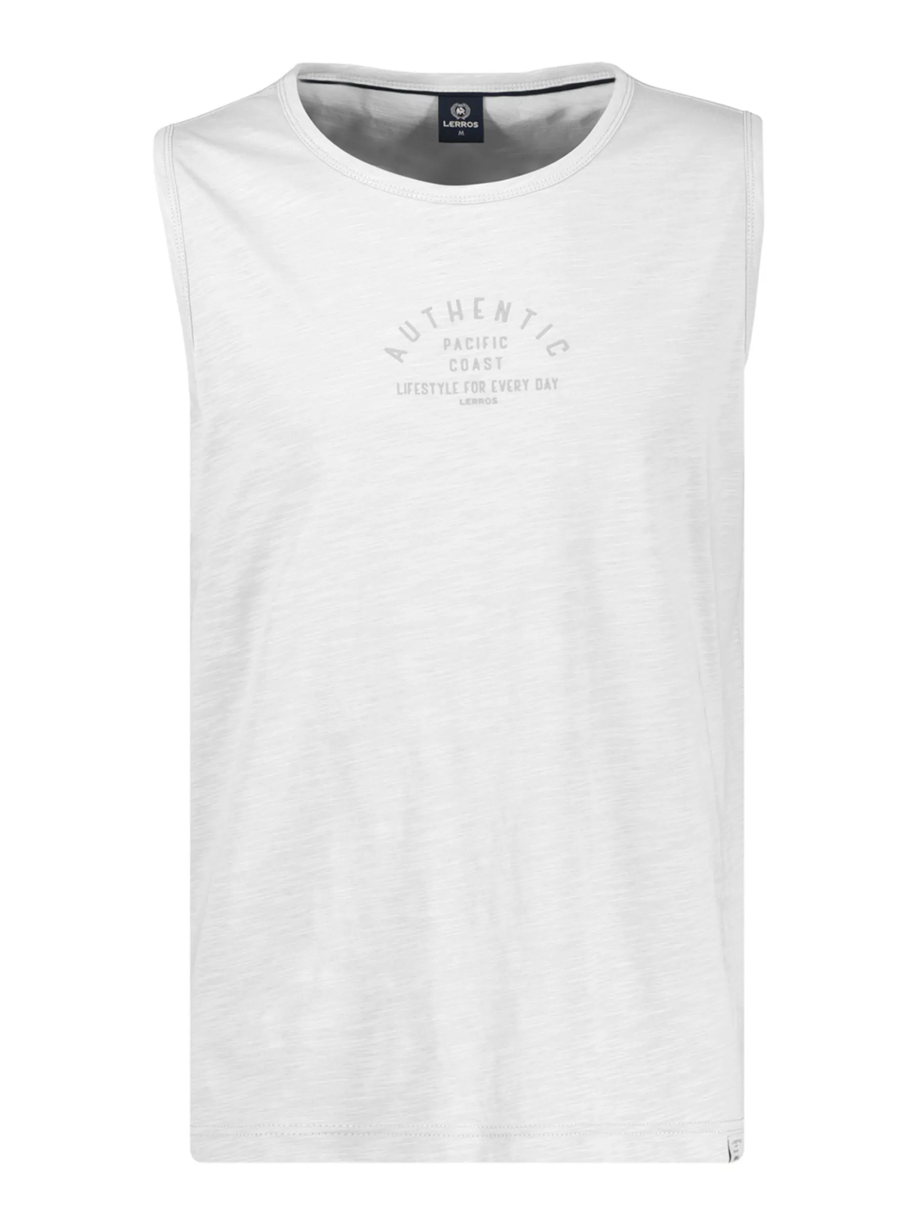 LERROS Herren Tanktop in weiß