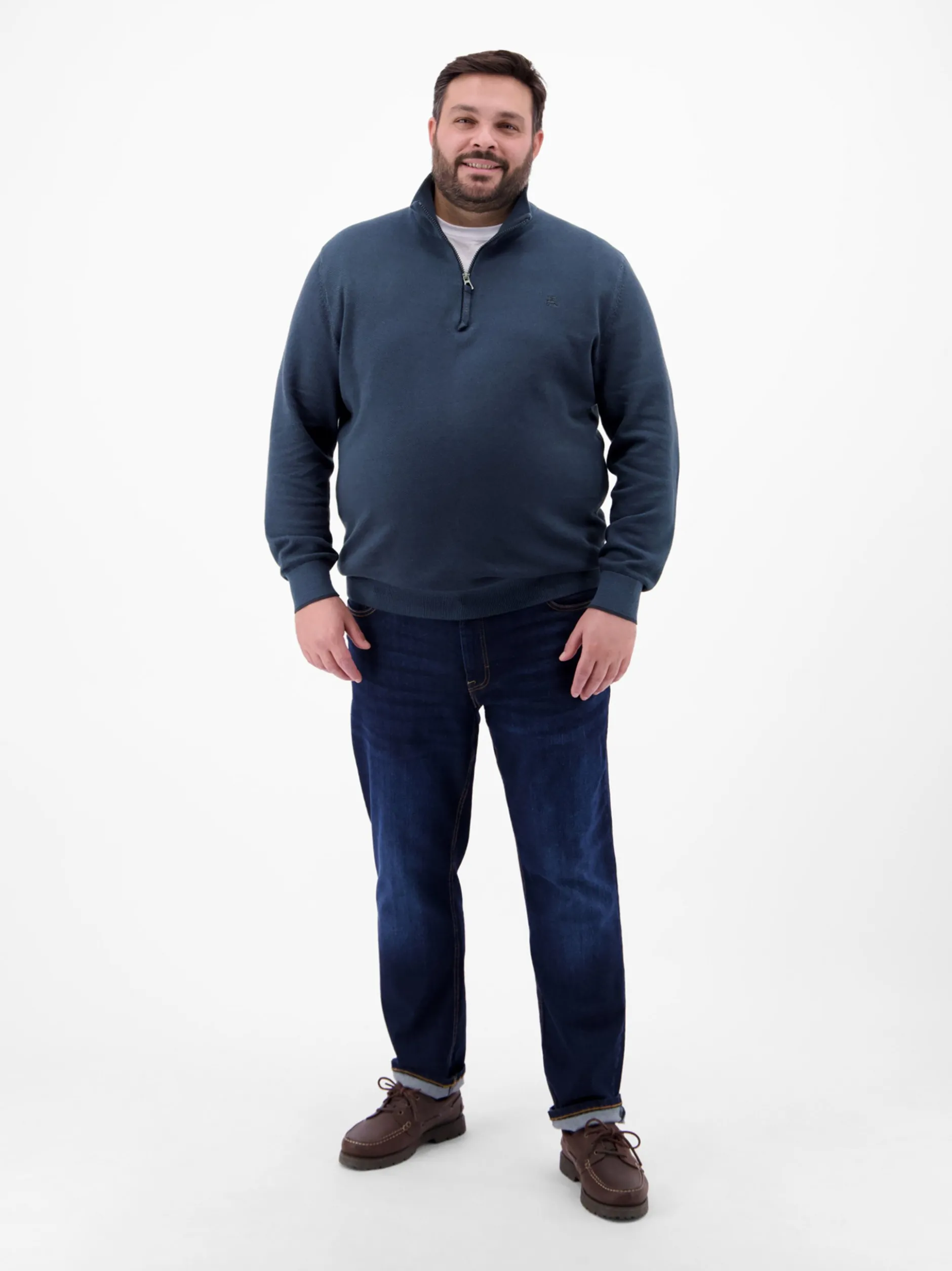 LERROS Herren Troyer in blau