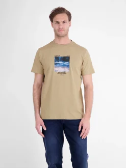 LERROS Herren T-Shirt in beige