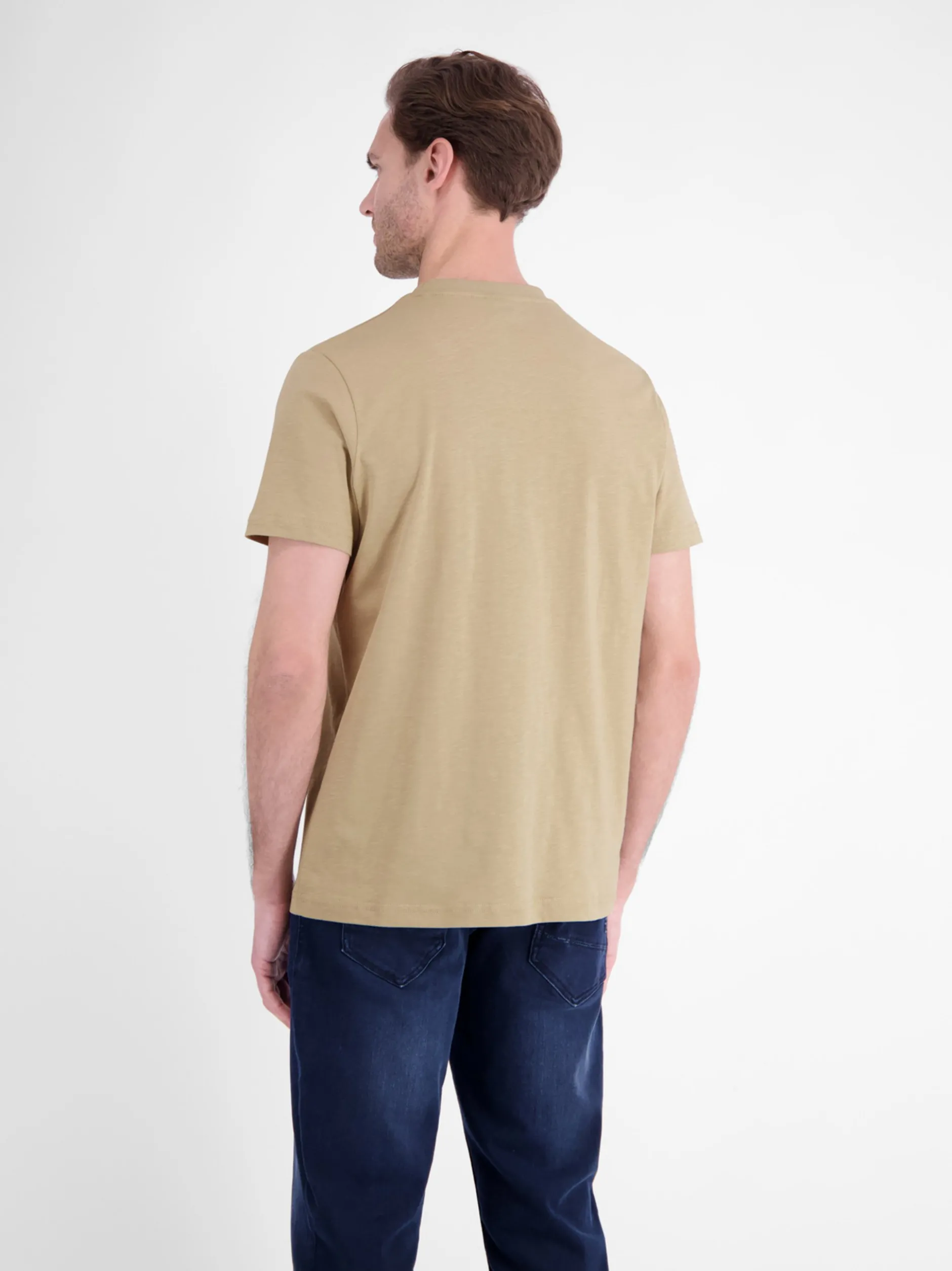 LERROS Herren T-Shirt in beige