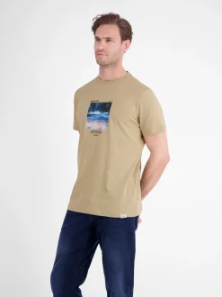 LERROS Herren T-Shirt in beige