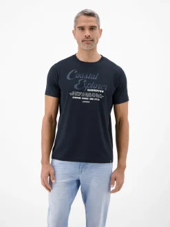 LERROS Herren T-Shirt in blau