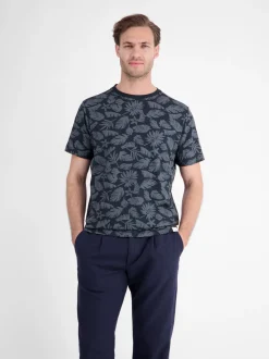 LERROS Herren T-Shirt in blau