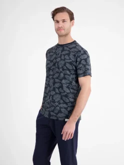 LERROS Herren T-Shirt in blau