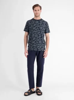 LERROS Herren T-Shirt in blau