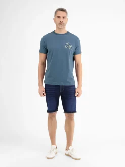 LERROS Herren T-Shirt in blau