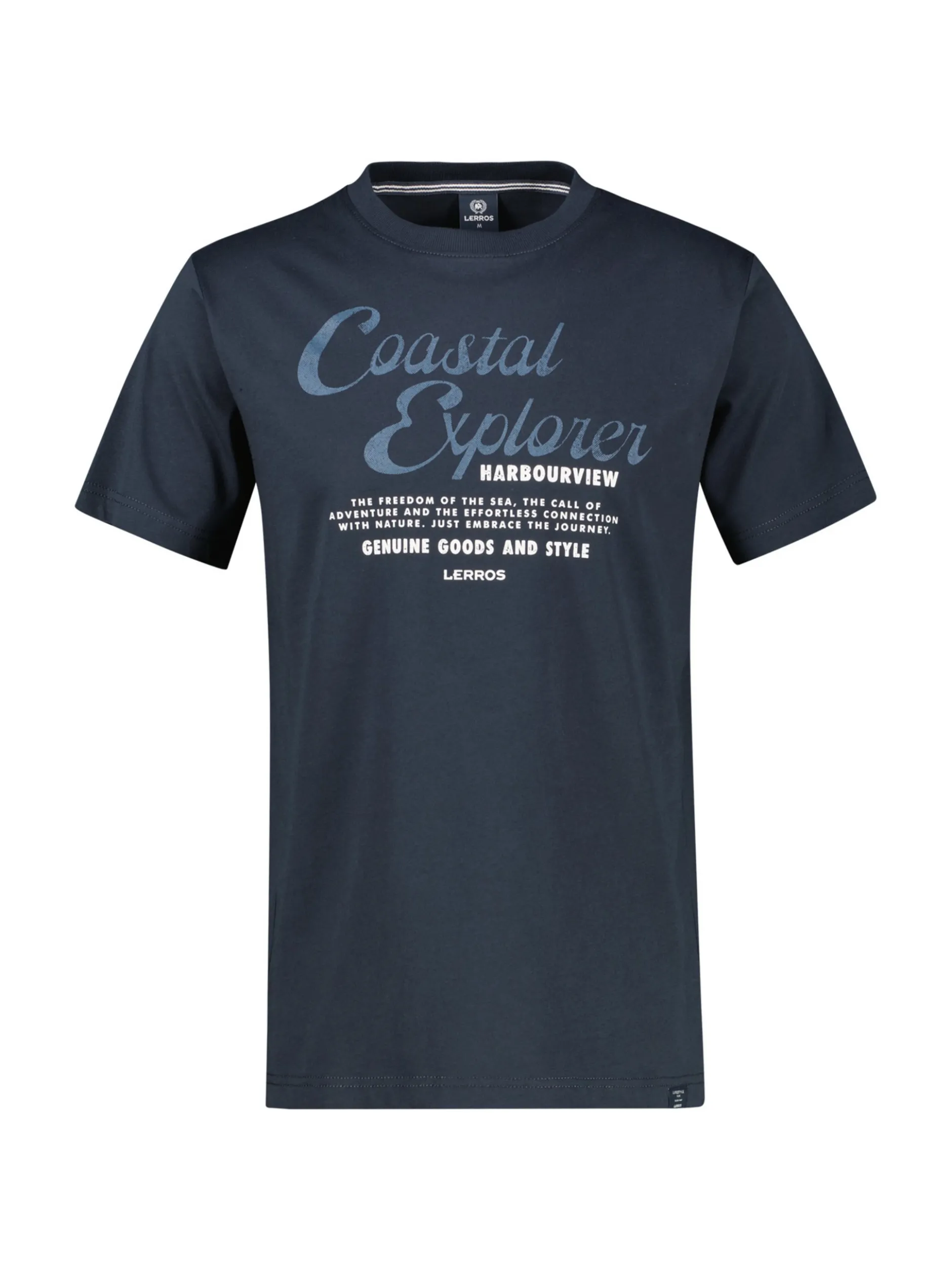 LERROS Herren T-Shirt in blau