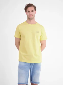 LERROS Herren T-Shirt in gelb