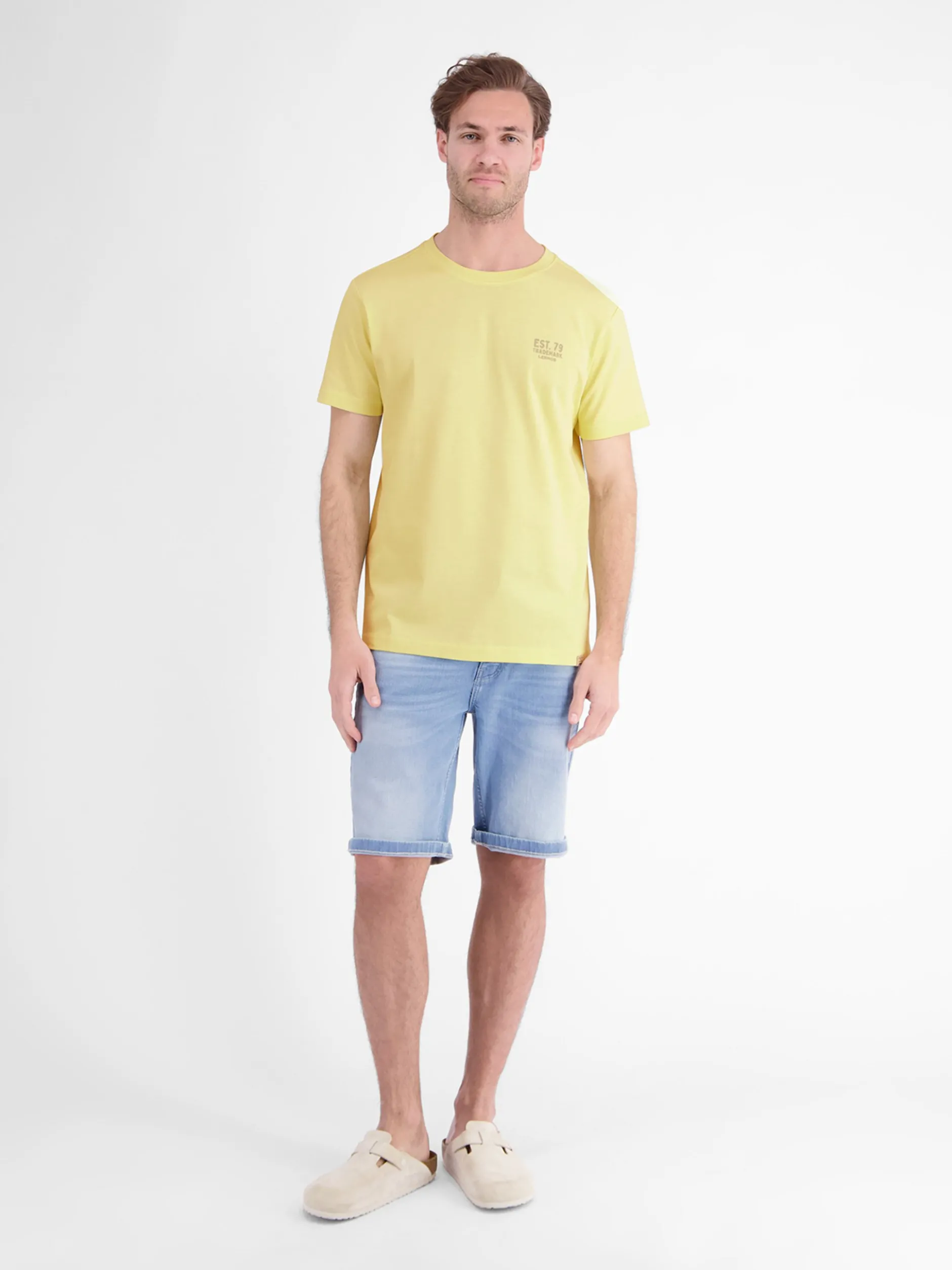 LERROS Herren T-Shirt in gelb