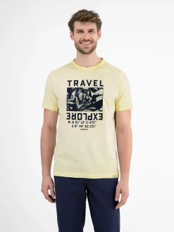 LERROS Herren T-Shirt in gelb