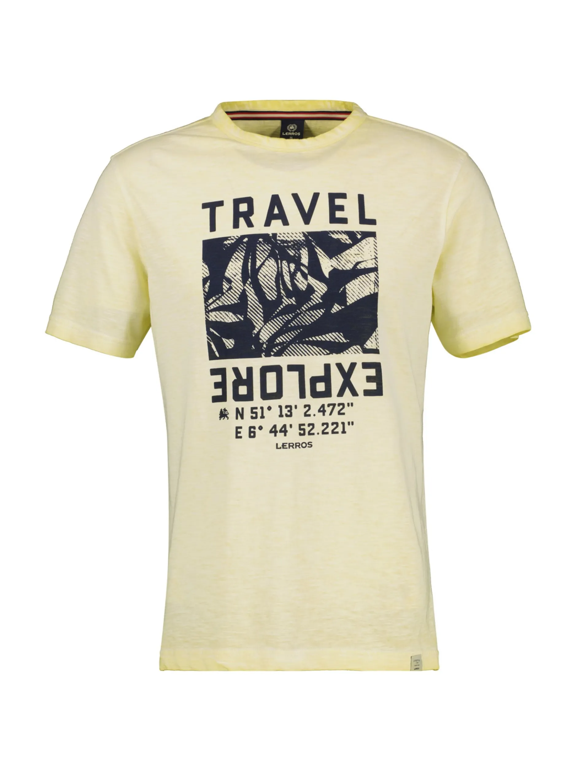 LERROS Herren T-Shirt in gelb